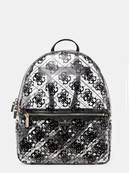 Раница Guess TUANA прозрачен малък с десен