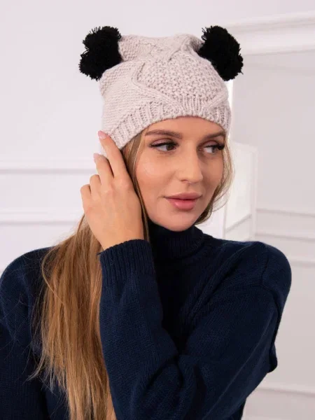 Șapcă Kesi din fleece negru