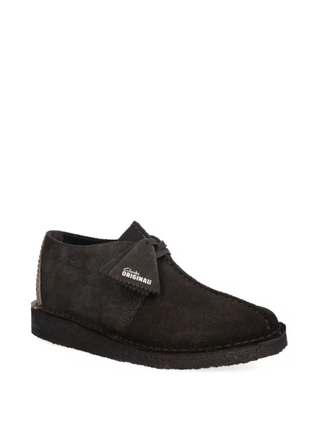 Pantofi derby Clarks Originals cu autograf maro