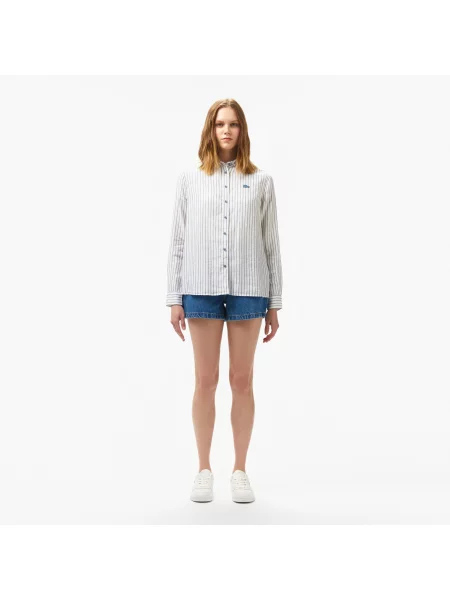 Рубашка Lacoste голубая
