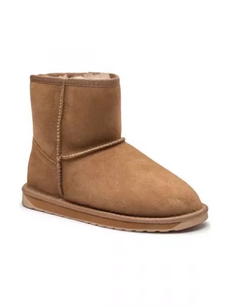 EMU Australia De piele bocanci Stinger Mini cu adaos de lână maro