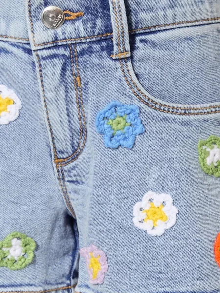 S.Oliver Red Szorty Jeansowe blau czerwone