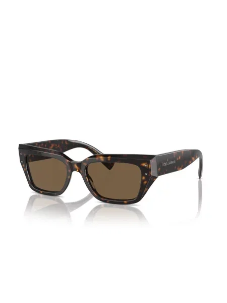 Okulary przeciwsłoneczne Dolce And Gabbana brązowe