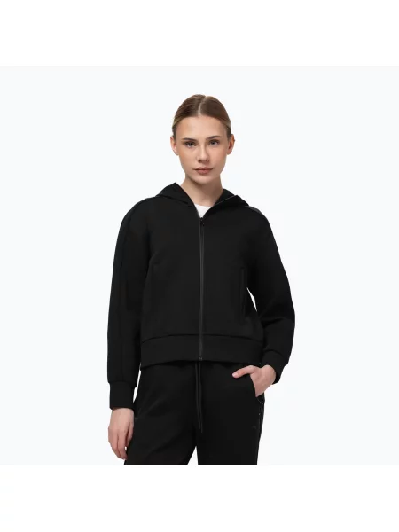 Bluză pentru femei Pitbull Discovery Hooded Zip black negru