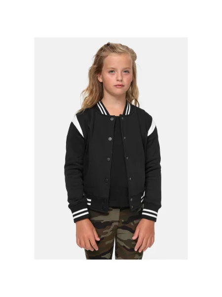 Urban Classics Hanorac negru alb