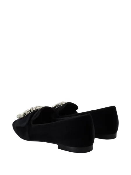 Кадифени лоуфъри Dolce & Gabbana черно
