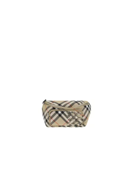 Torba Burberry w kratę beżowa