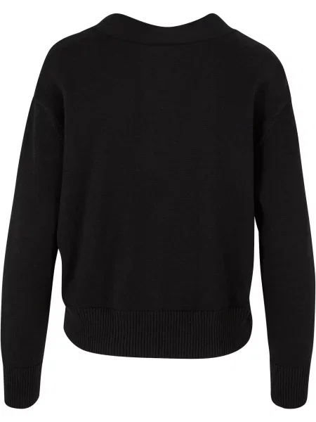 Urban Classics Geacă tricotată negru