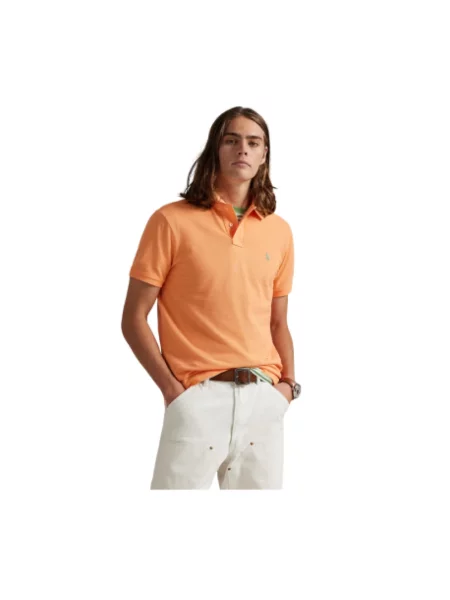 Koszulka polo Polo Ralph Lauren pomarańczowa