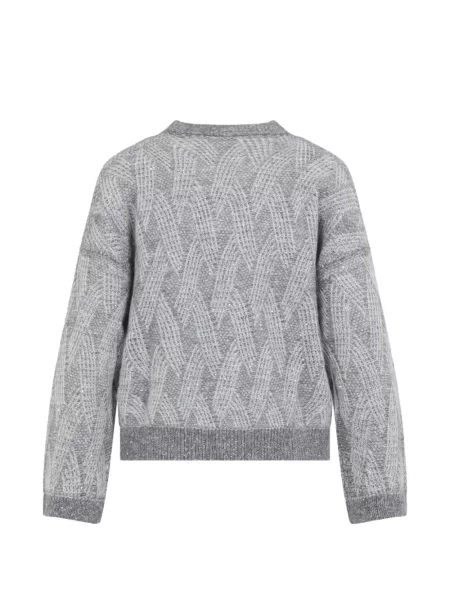 Cardigan Peserico cu paiete gri