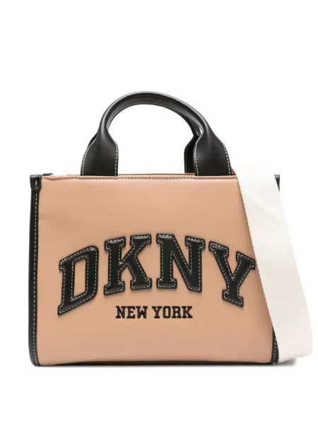 Geantă Dkny cu broderie