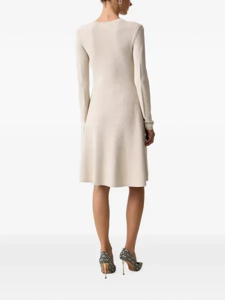Lung rochie midi Armani Exchange tricotate
