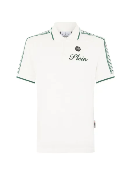 Tricou polo Philipp Plein cu model floral