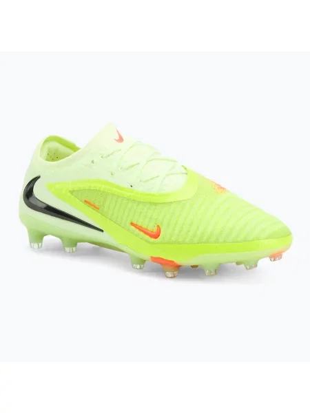 Ghete de fotbal pentru bărbați Nike Phantom 6 Low Elite AG-Pro hyper crimson/limelight/black negru