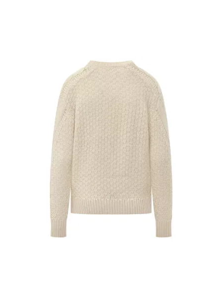 Dzianinowy sweter Marant Etoile beżowy