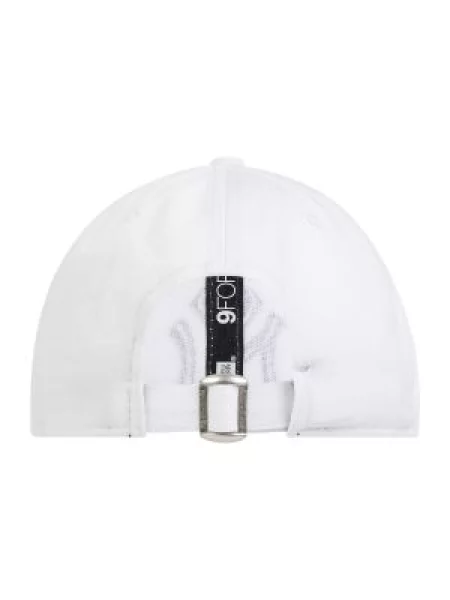 Czapka z daszkiem z wyhaftowanym logo New York Yankees New Era biała