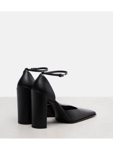 Pantofi cu toc Alaïa din piele negru