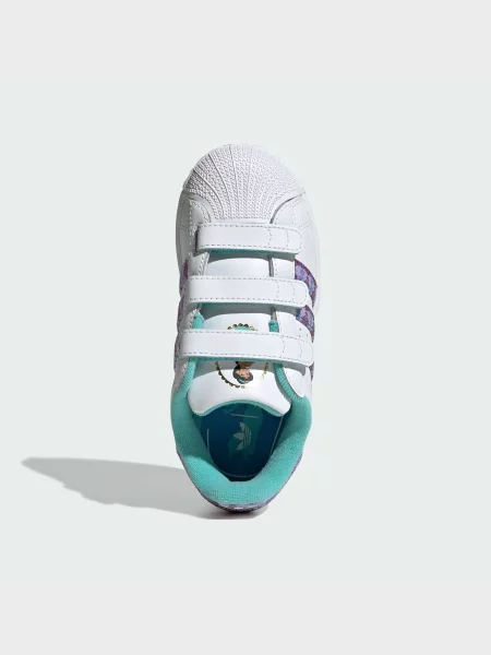 Шкіряні Дитячі Кеди низькі adidas білий