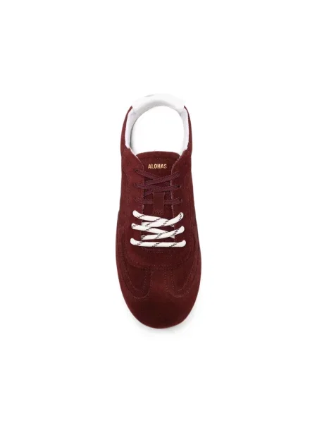 Sneakersy Alohas zamszowe czerwone
