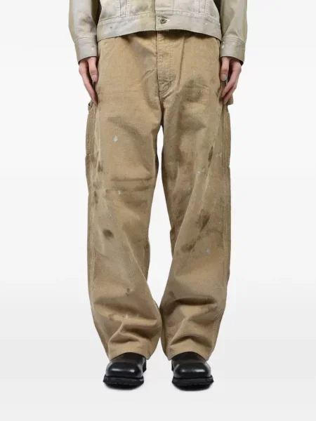 Pantaloni Swjp de catifea cord