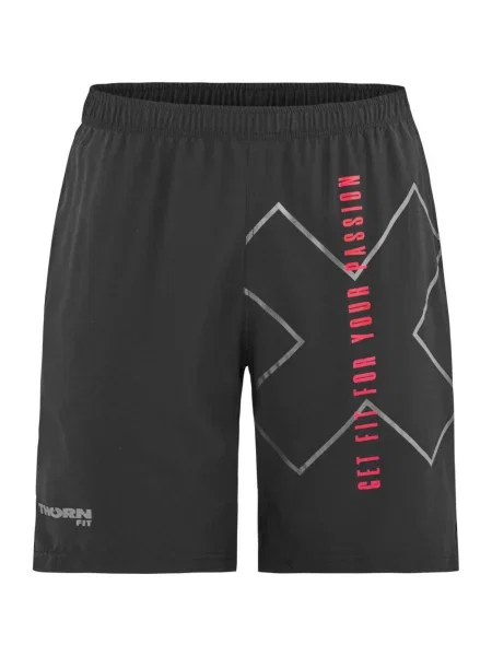 Spodenki treningowe THORN FIT Sport Logo czarne