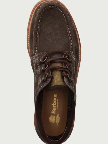 Замшевые туфли Barbour