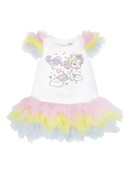Dětské šaty Magical Costumes bílé