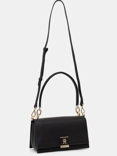 Tommy Hilfiger Geantă Th Her Med Crossover negru