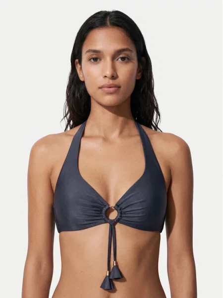 Seafolly Μπικίνι πάνω μέρος Belle Σκούρο μπλε