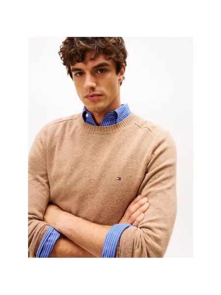 Tommy Hilfiger sweter lekki beżowy