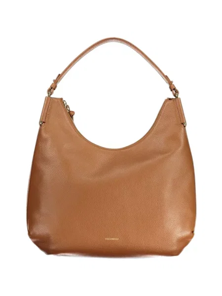 Geantă shopper Coccinelle din piele maro