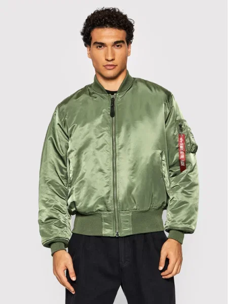 Prijelazna jakna Alpha Industries zelena