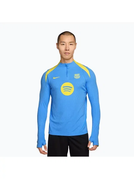 Fotbal tricou cu mânecă lungă Nike albastru