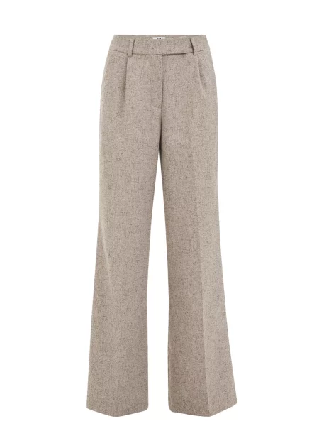 WE Fashion Pantaloni cutați grej