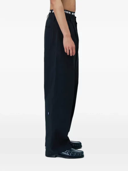 Pantaloni Off Duty plisate negru