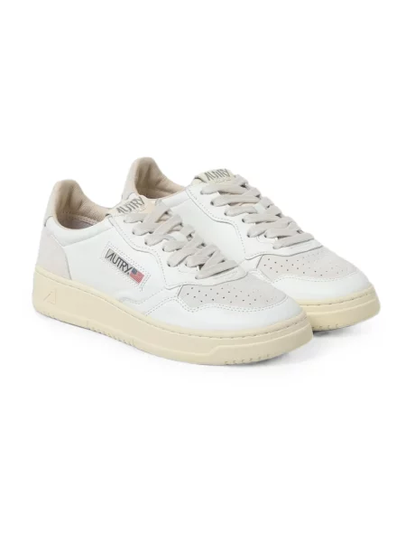 Sneakersy Autry skórzane białe