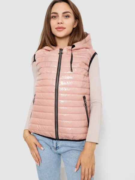Жилет з утеплювачем Ager пудра