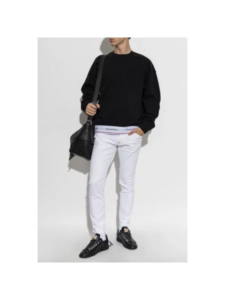 Bluza Dsquared2 z logo czarna
