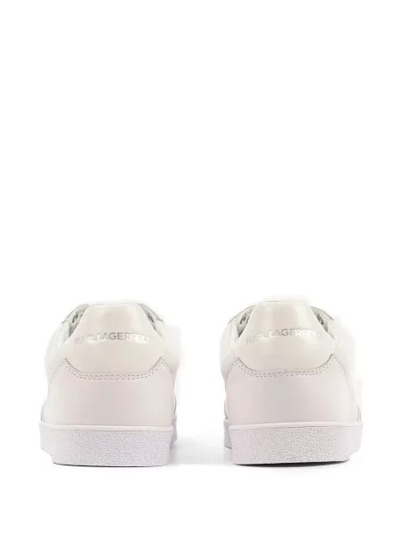 Sneakerși Karl Lagerfeld din piele alb
