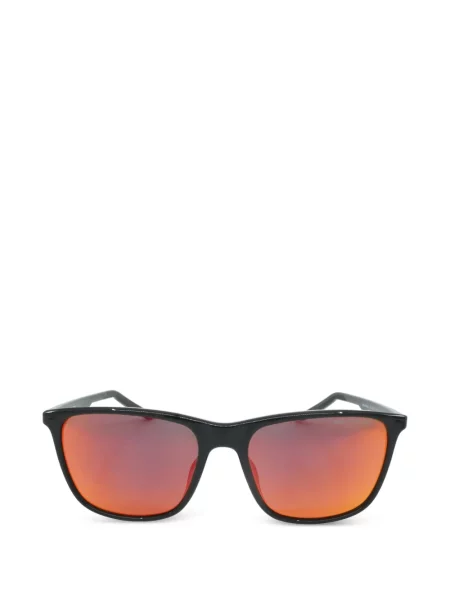Ochelari de soare Nike de catifea cu autograf retro alb