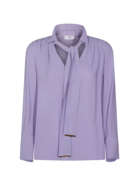 Bluză Elisabetta Franchi lungă violet