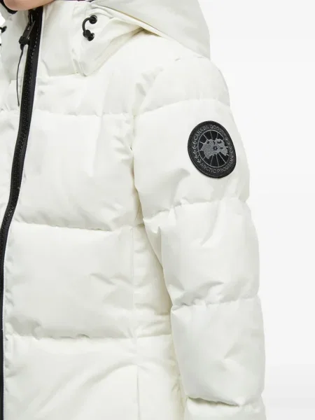 Geacă cu puf Canada Goose alb