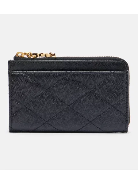 Portofel Saint Laurent din piele negru