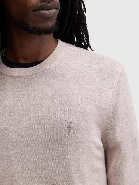 AllSaints pulover merino volna bež