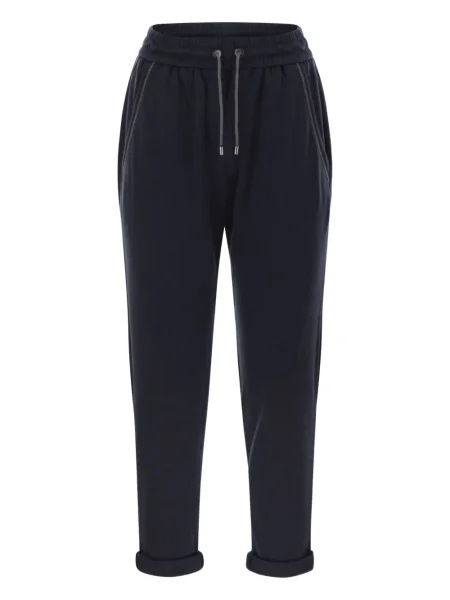 Pantaloni Brunello Cucinelli albastru