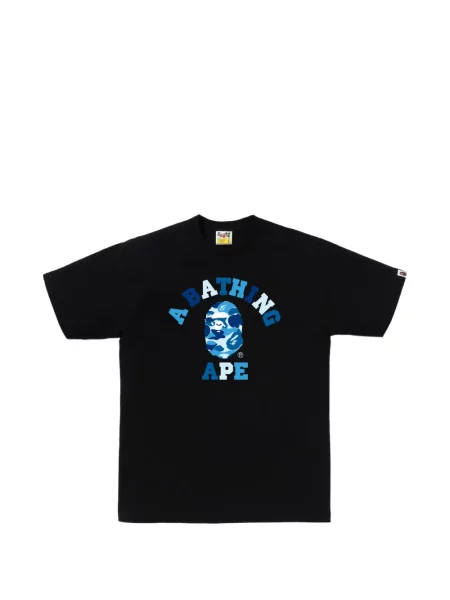 Tricou A Bathing Ape® cu imagine negru