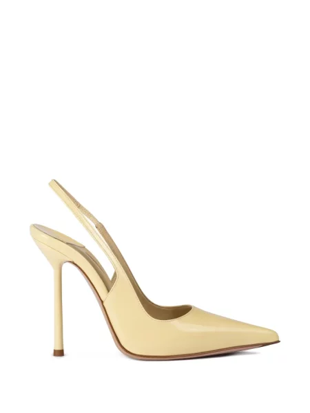 Pantofi cu toc Le Silla slingback galben