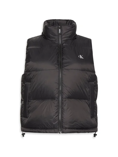 Calvin Klein Jeans pehelymellény téli fekete