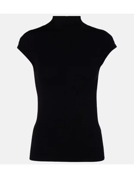 Pulover Jardin Des Orangers de lână negru