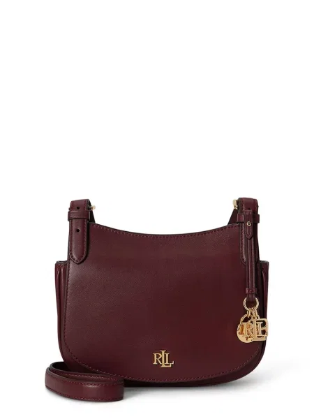 Lauren Ralph Lauren Geantă de umăr MARCY vin roșu
